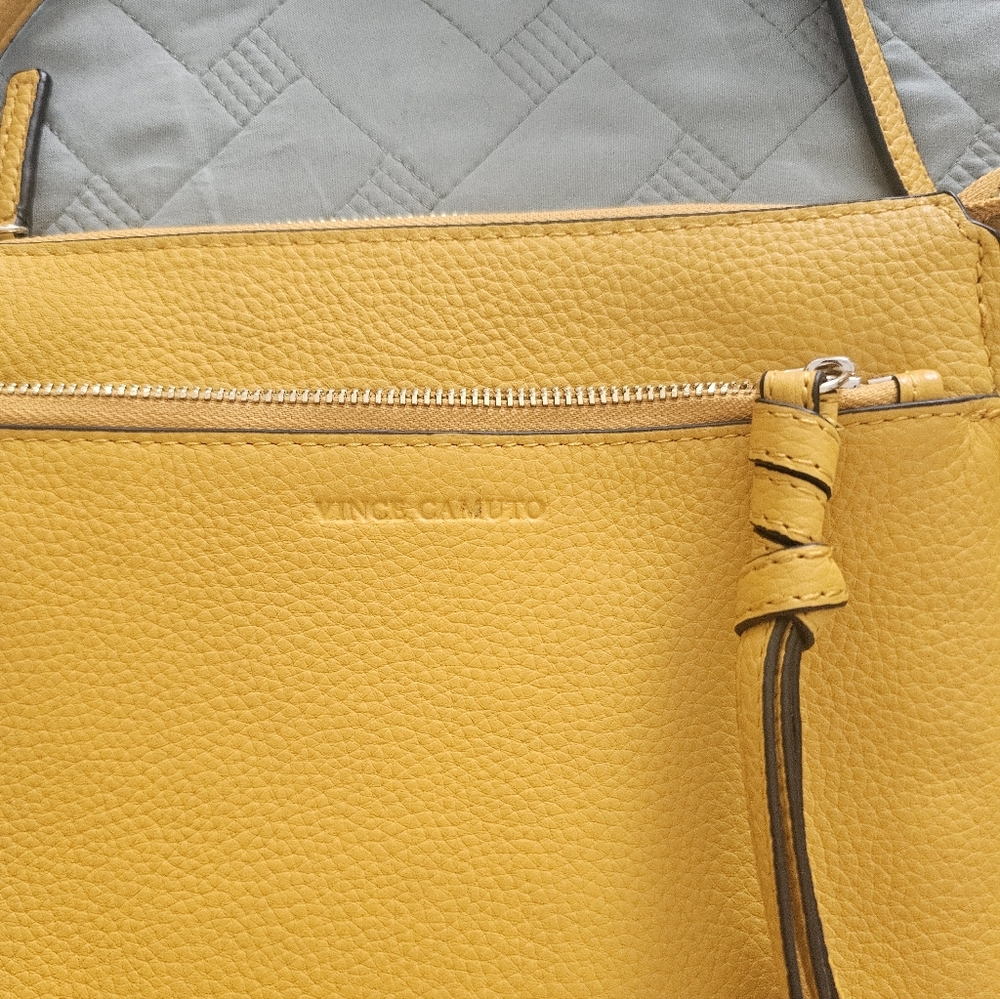 Vince Camuto Gold Yellow Crossbody Bag - Picture 2 of 7